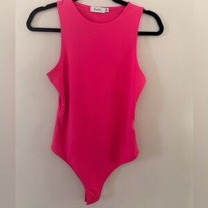 Hoy Pink Bodysuit